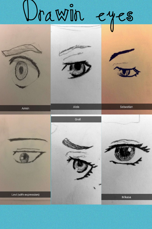 Drawin eyes