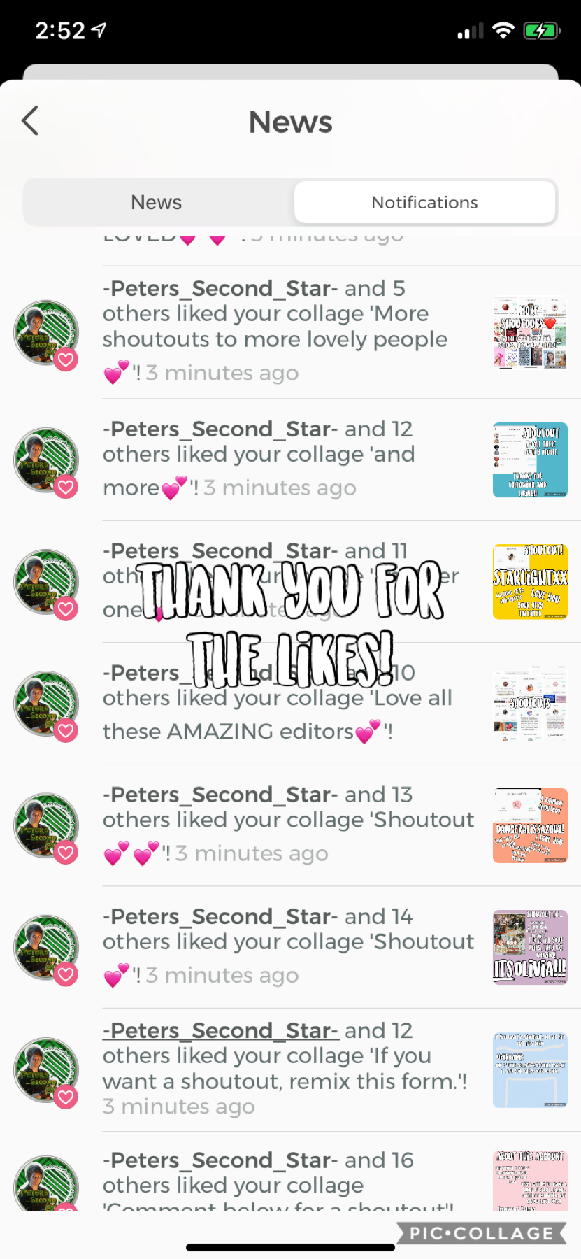 thank you for the likes💕💕