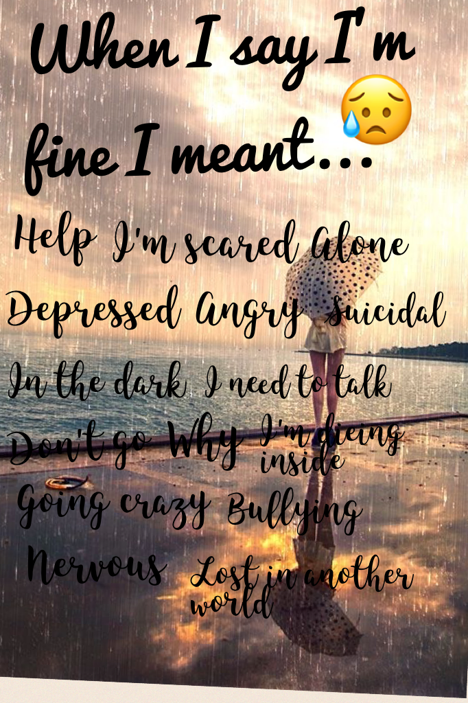I'm fine... help me 