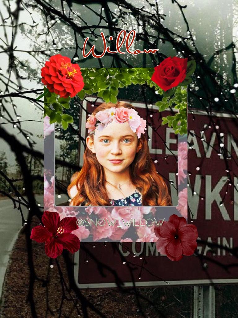 🌺 Tap 🌺 

Here is a new profile photo I made! If you would want me to make one for you, comment on here what you would want. Face claim is the beautiful Sadie Sink!