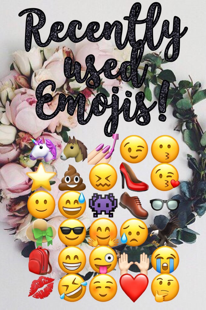 Recently used Emojis!