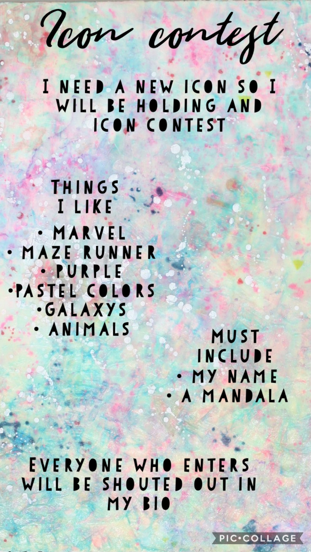 Icon contest please enter