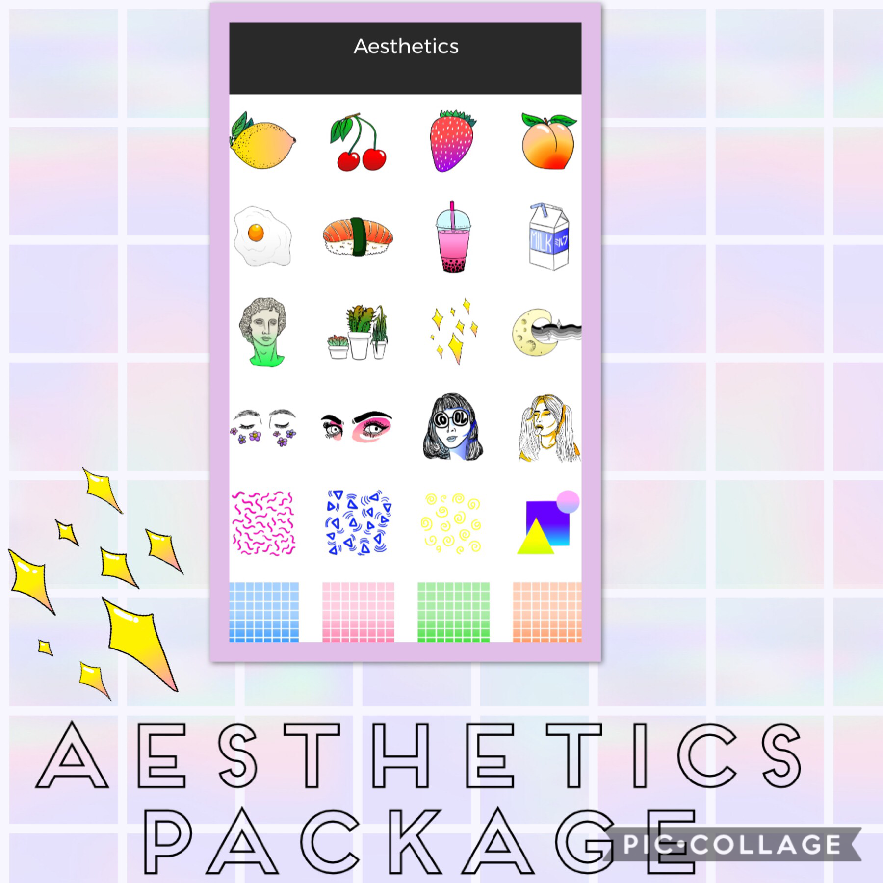Buy this package with money or if your lucky for free!!!! Follow Pic_Collage_Thread_s for more sticker package reviews ❤️❤️