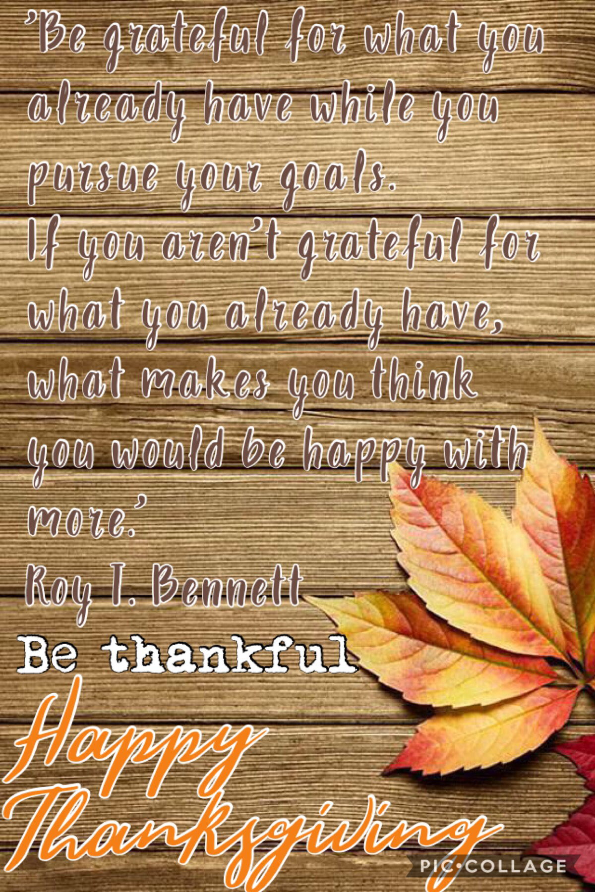 My entry for the PicCollage Thanksgiving Contest! @piccollage
