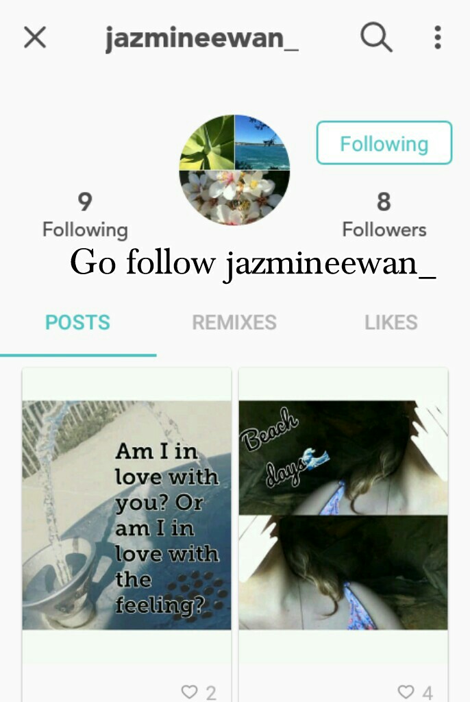 Go follow jazmineewan_