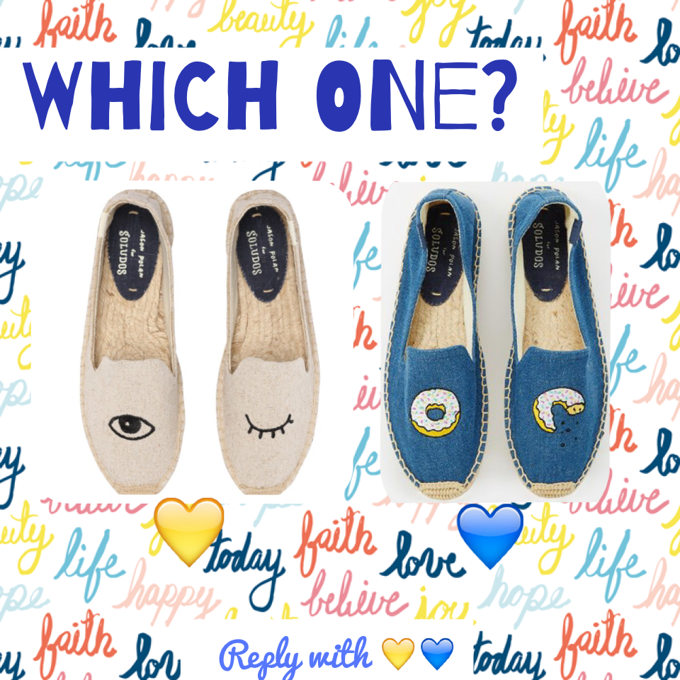 Which one? Reply with 💛💙! 