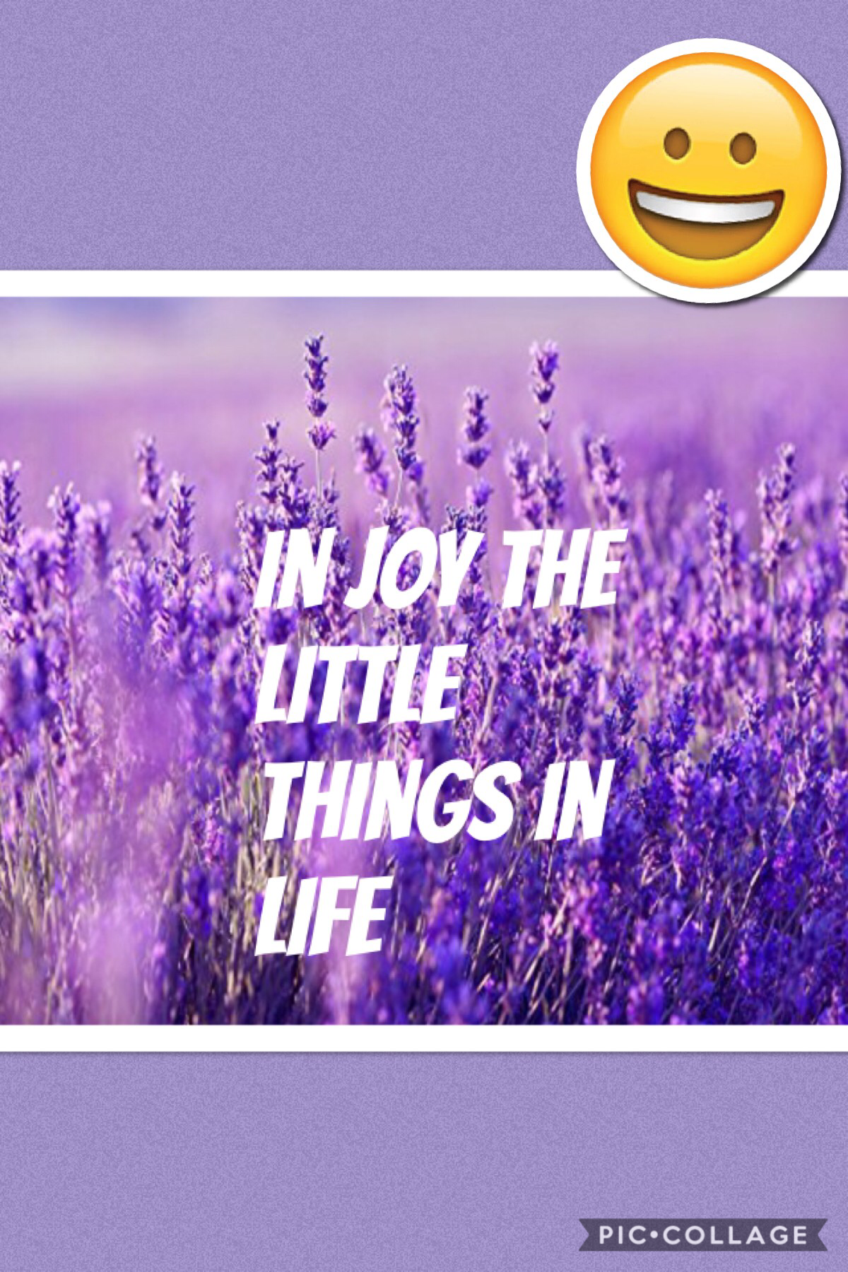 Injoy the little things it life