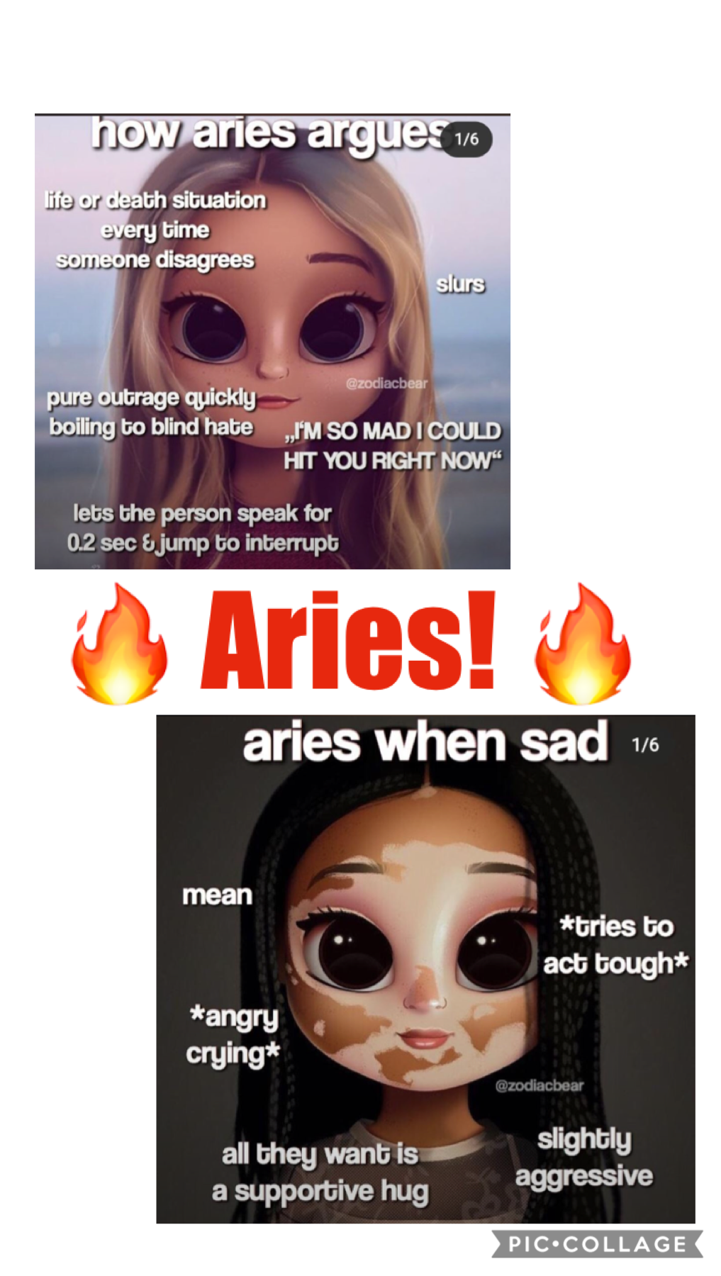 Aries ♈️🔥
What zodiac sign are you?