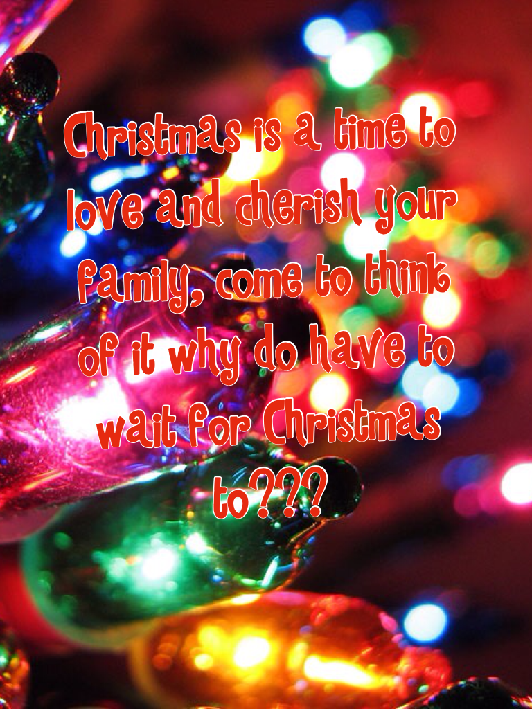Family and Christmas 