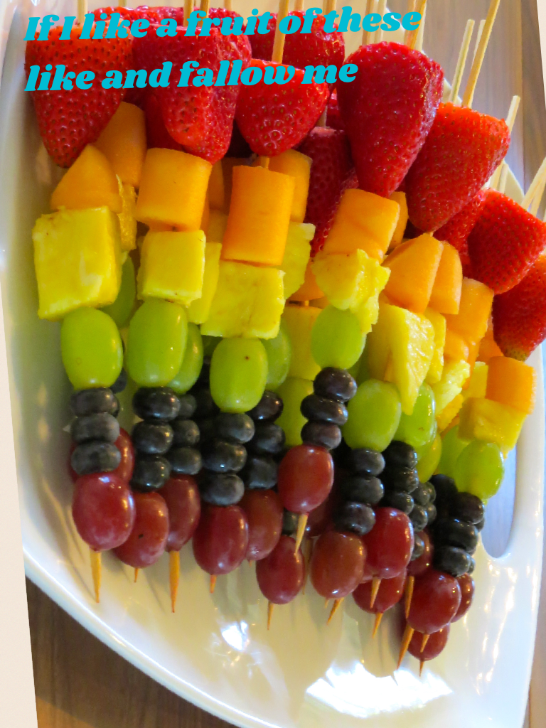 If I like a fruit of these like and fallow me  rainbow 🌈 