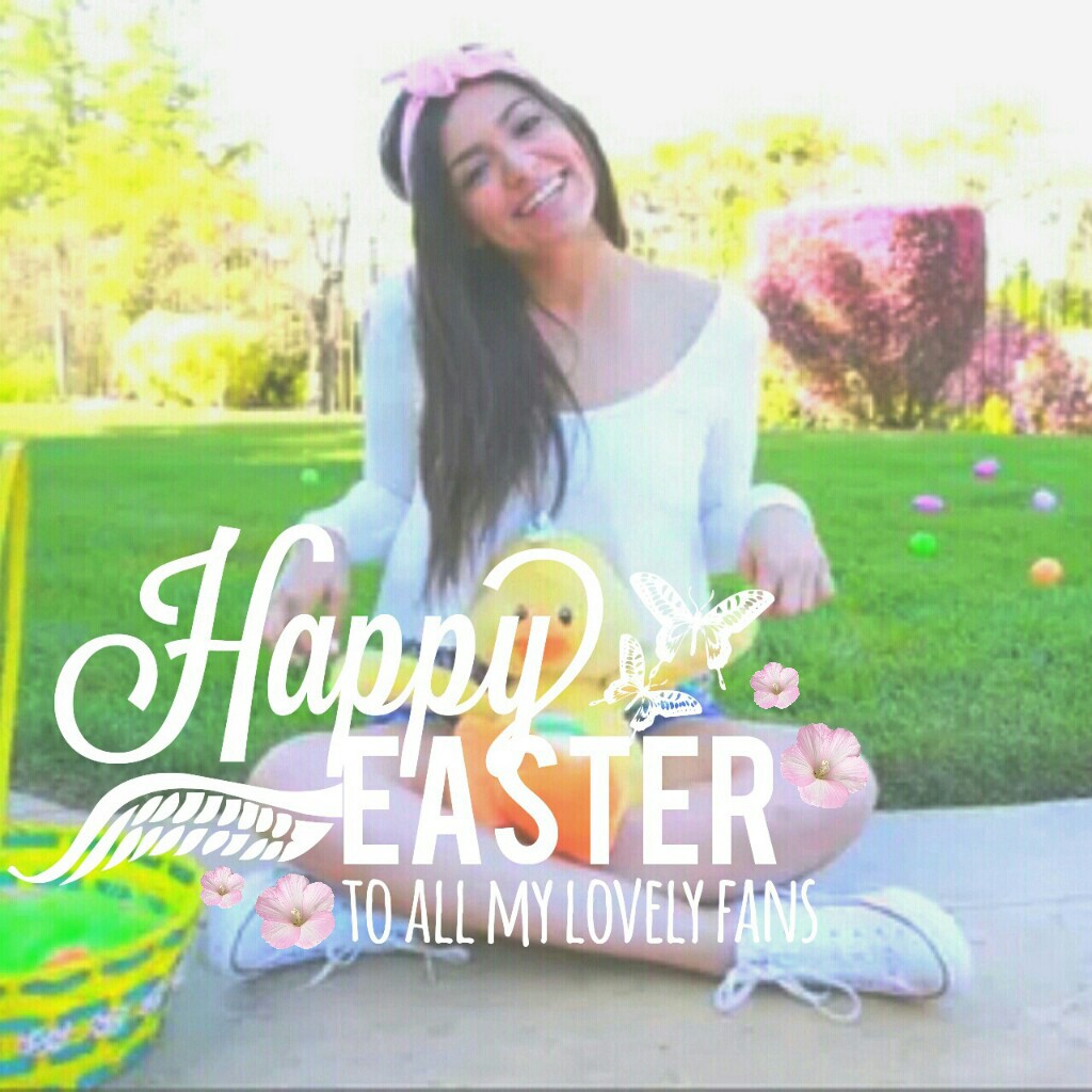 Happy Easter to all my fans! 👼💖 I love you all 😊💫 (2 new featured OMG 😱😱)