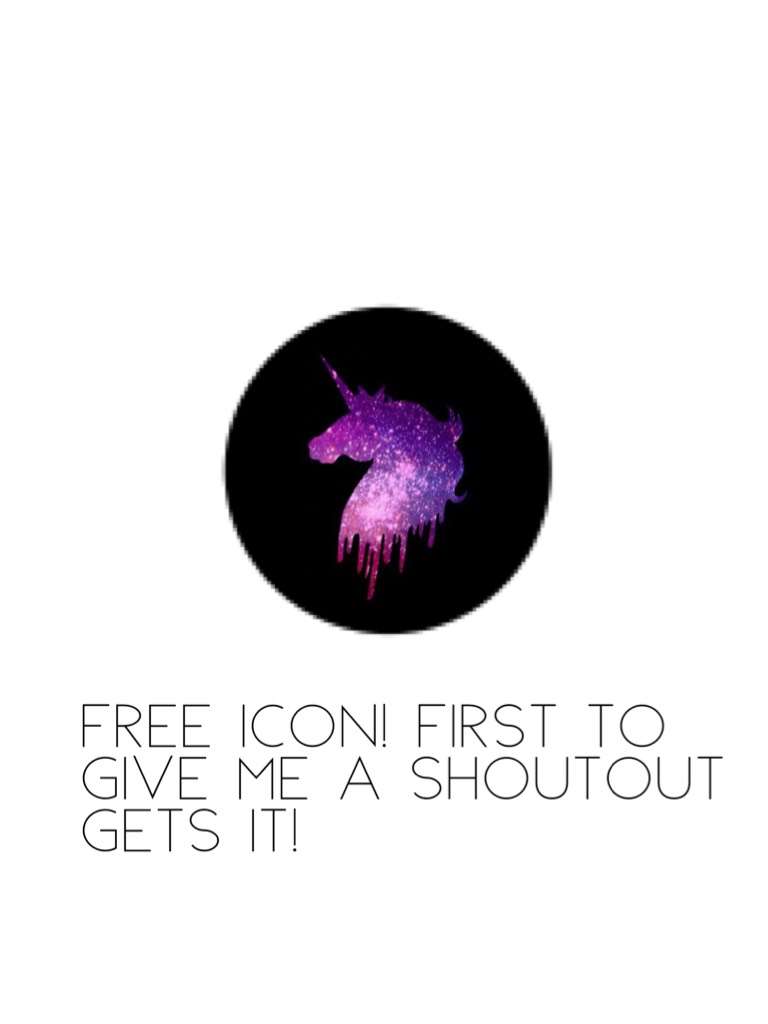 Free icon! First to give me a shoutout gets it!