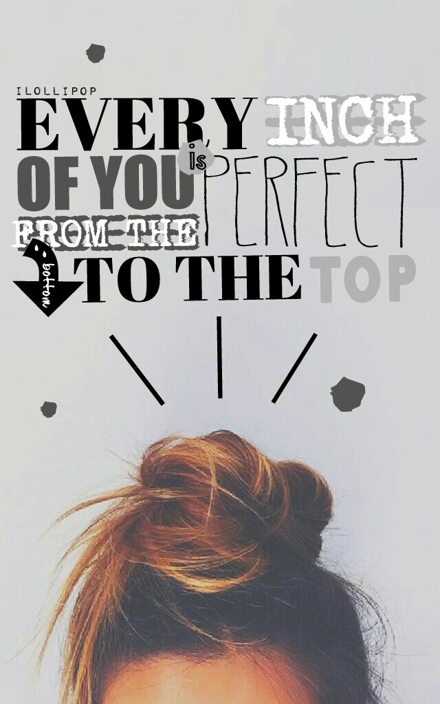 Don't let them tell you you're not perfect. 🍭 

Photo credit to PastelAngel101 on We Heart It! ♥ 

Tags: pconly piccollage only love quote pc cute fashion PastelAngel101 bright pastel Tumblr summer photography love girl hair vibe 