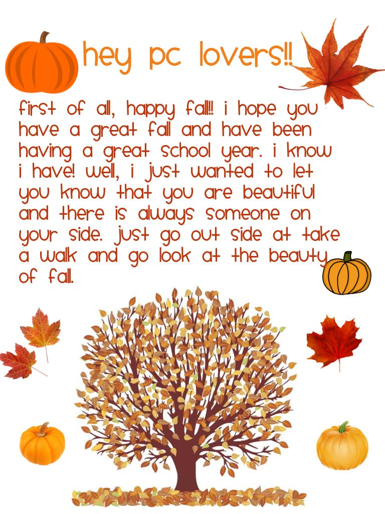🌸Click here🌸

Happy fall all!! If you ever are feeling down just go outside and take a look at the beautiful trees, and all of the falling leaves (hey! That rhymed) 