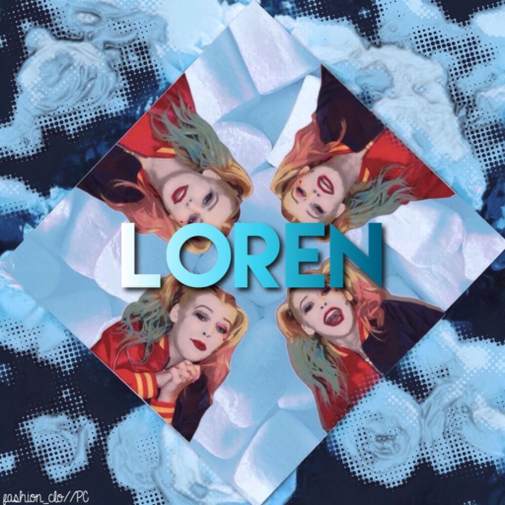 ❤️💙 for Loren!