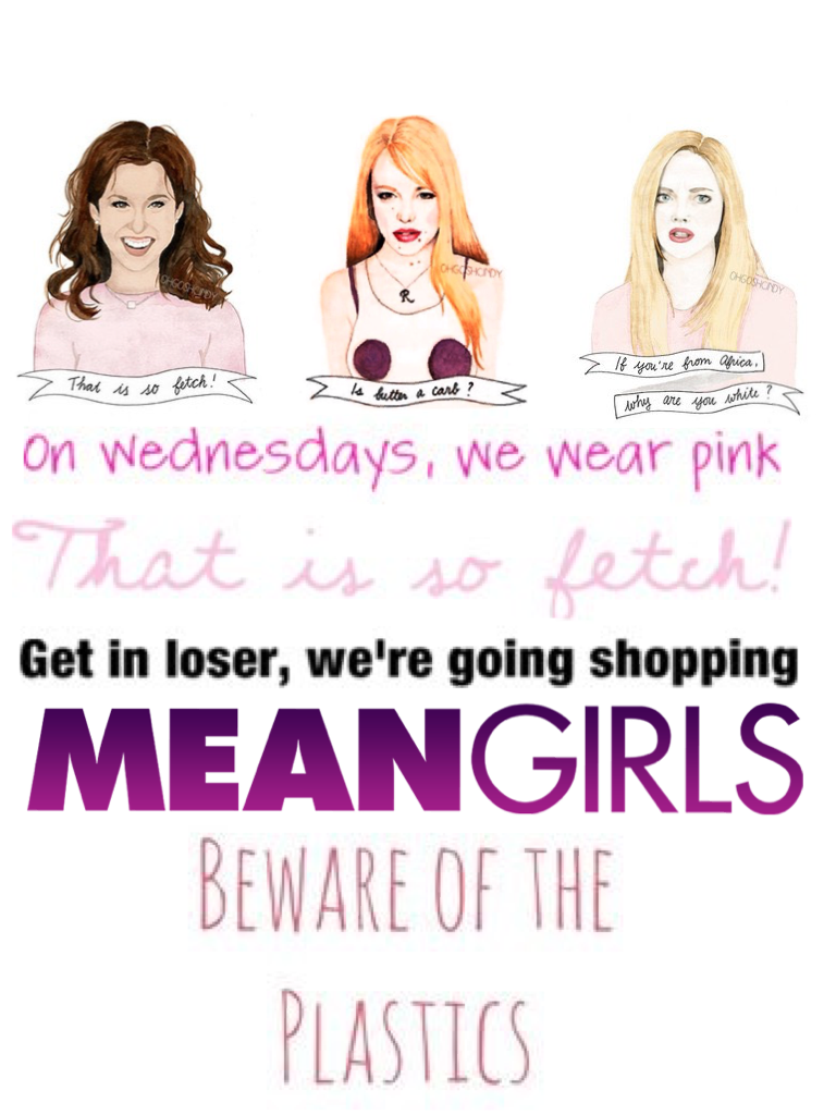 I tried to do a mean girls one but I think my Ariana Grande ones are better comment what you think!