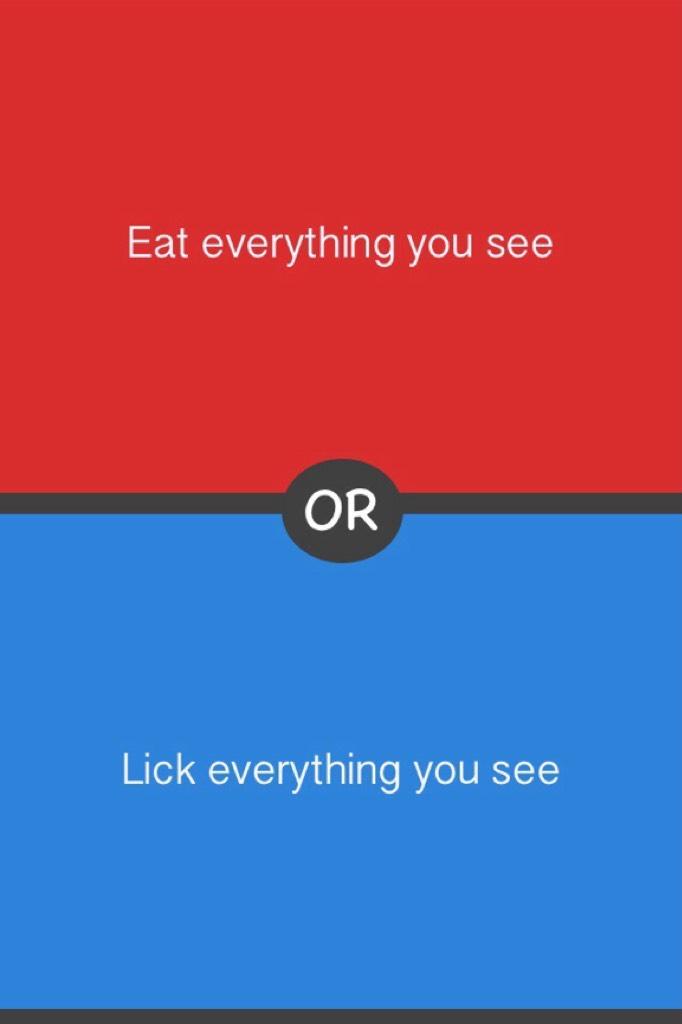 Would you rather = comment which one you would rather do and why you would do it 😍