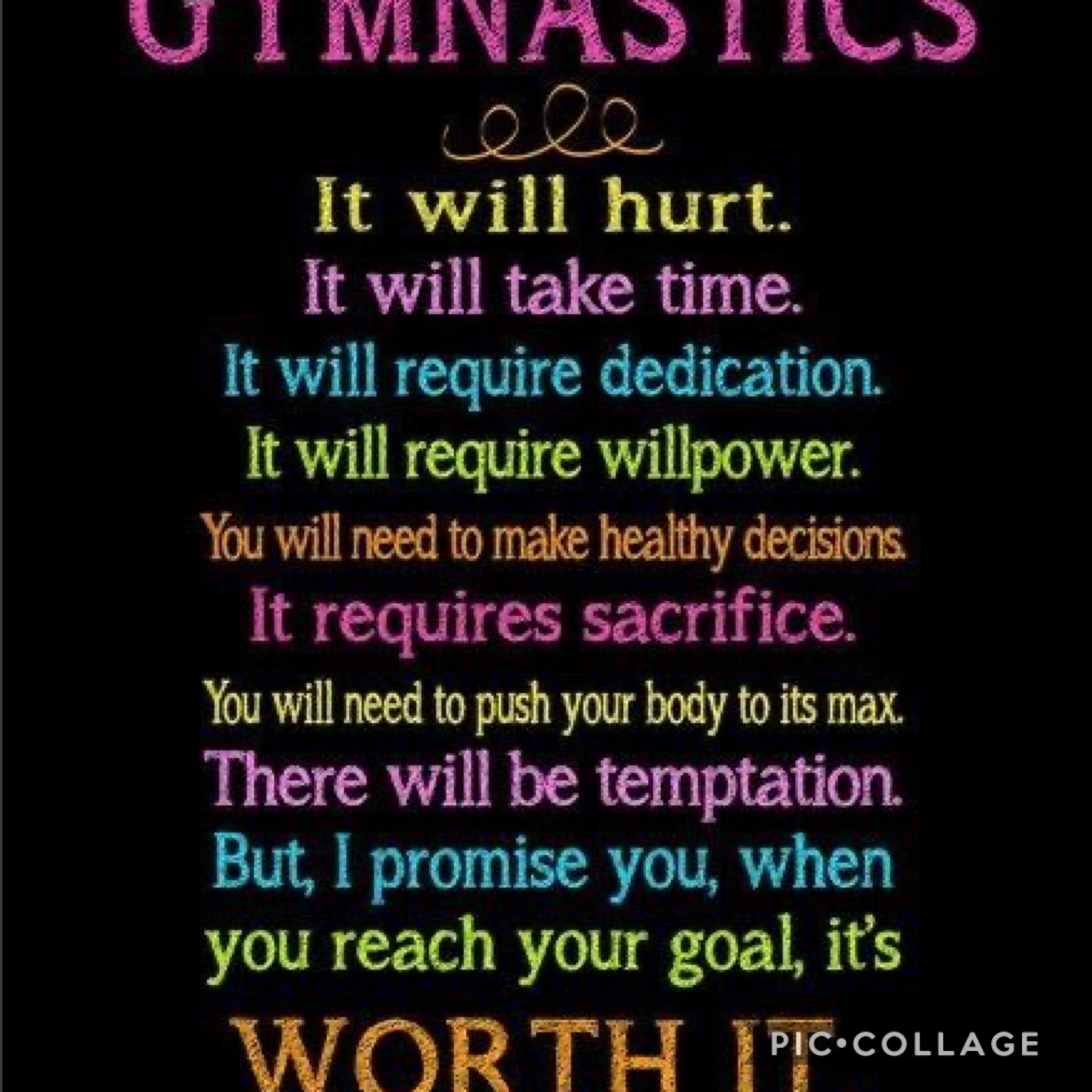 Gymnastics quote