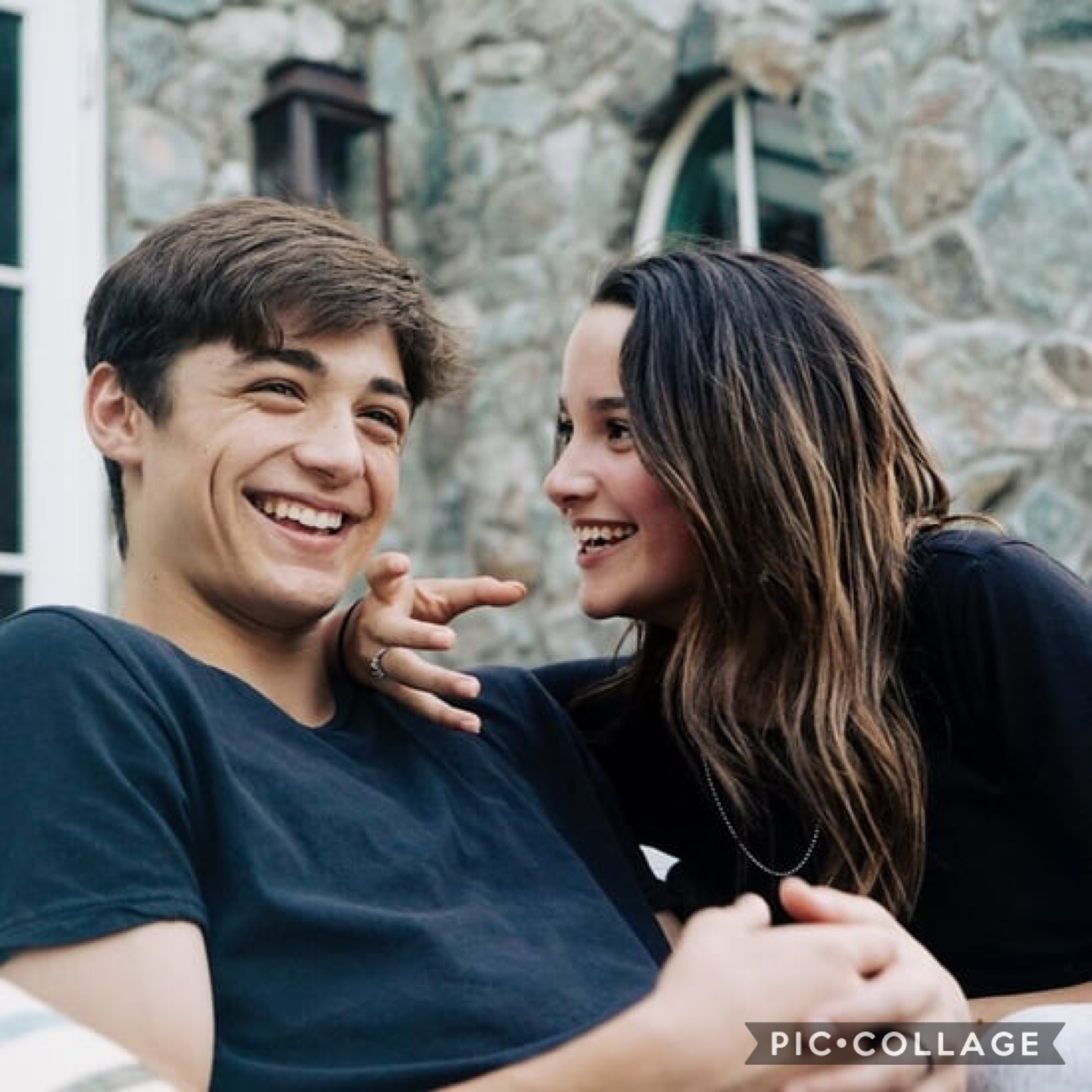 Seriously how cute are Asher and Annie!!😍😍😍

Also I’m gonna be just slightly active, posting a photo of Annie and Kenzie (and maybe their boyfriends too!) now and then. I’m not gonna be on a bunch tho so yeah. 😂