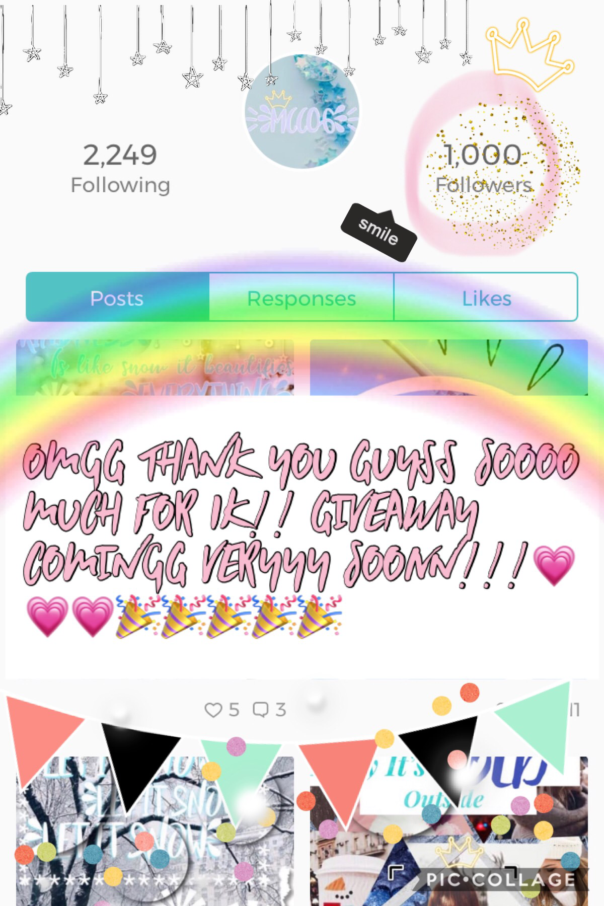 TAPPP🎉💜🥳
OMGGG WE JUST HIT 1K!! ILYGSMMM!!! AHHH I CANT BELIEVE IT!! PARTY TIME!!!!🥳🥳🥳🥳🥳🥳💜💜💗💗♥️♥️🥰🥰🎉🎉🎊🎊🎊