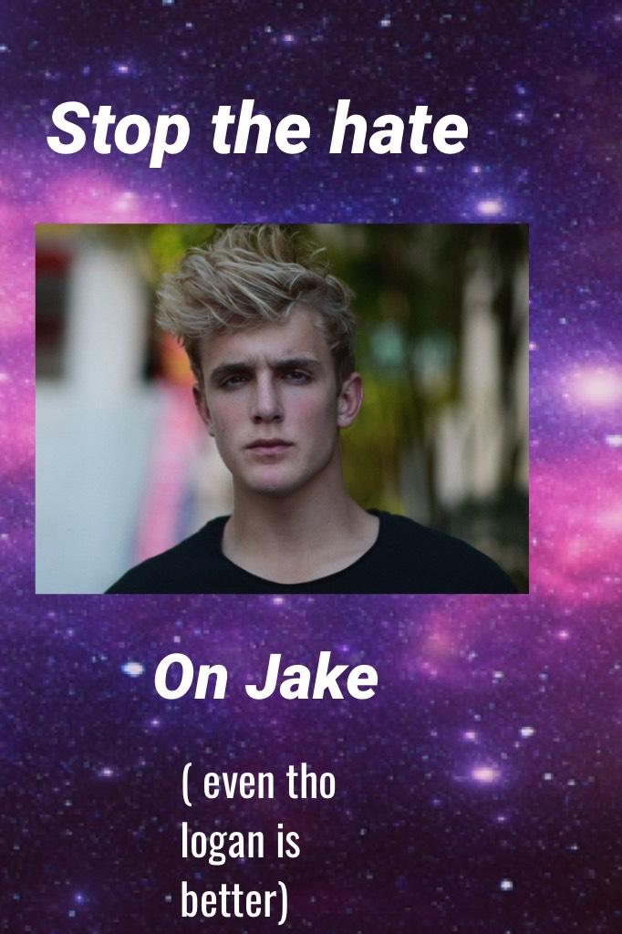 🎀tapp🎀
If anyone heard gis new song then u no how much hate he is getting, even without the song u know, so stop the jake paul hate ( merch linkk in bio )