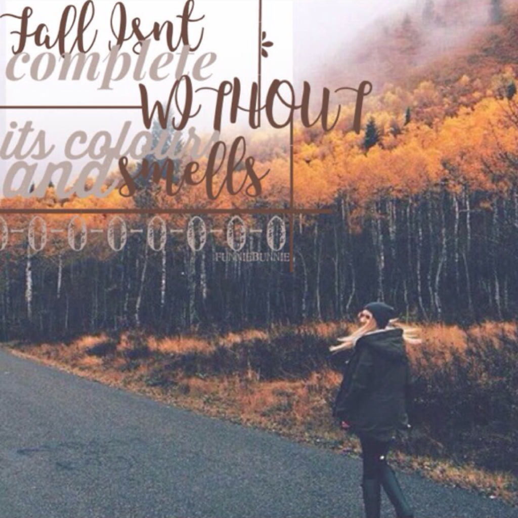contest entry too Lovely_Days contest ❤️ go check it out! you may win it! 🌟 happy Autumn (thanks PC for the new fonts!!)