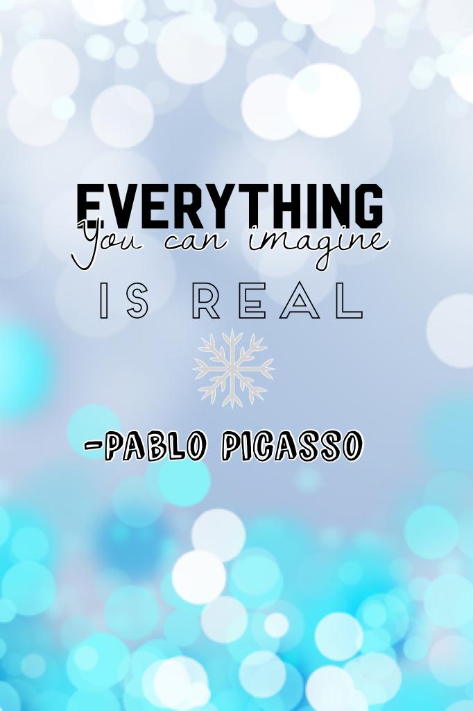 Awesome quote by Pablo Picasso!