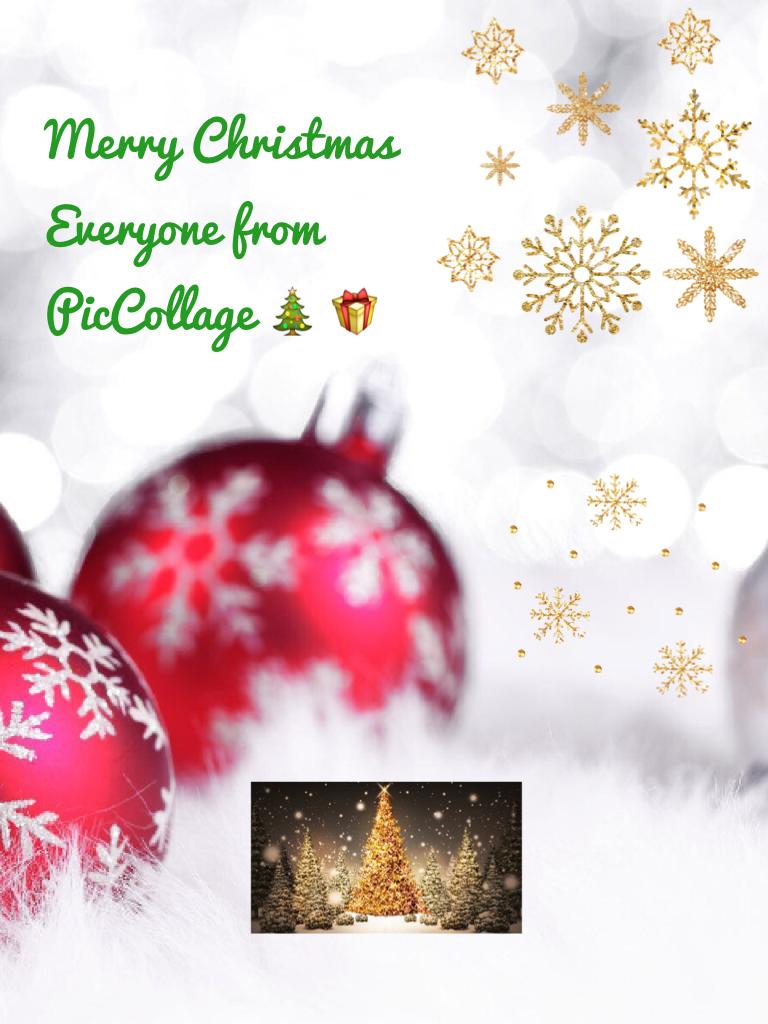 Merry Christmas Everyone from PicCollage 🎄 🎁 