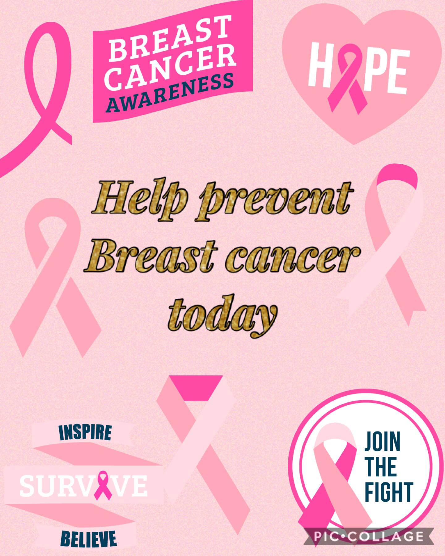 This is for my mum who has suffered from cancer and is still battaling it out today help prevent breast cancer 💕