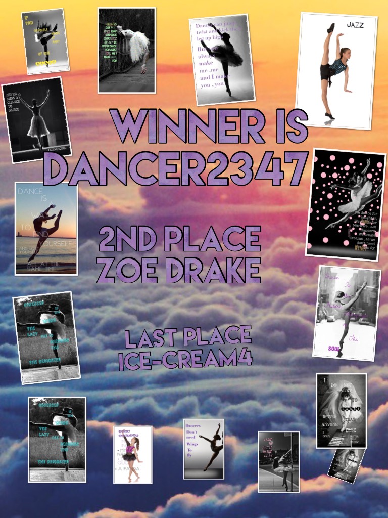Winner is dancer2347