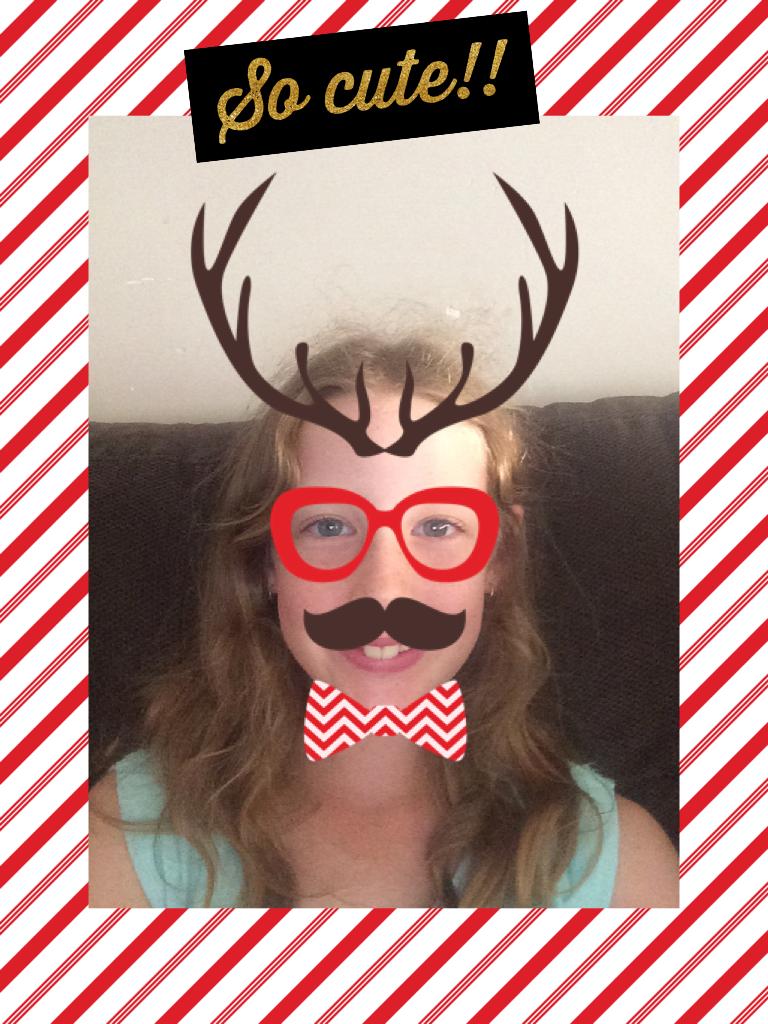 This is what the knew 🎅 🎩 template turned out like. I ❤️ it's so cute 😜