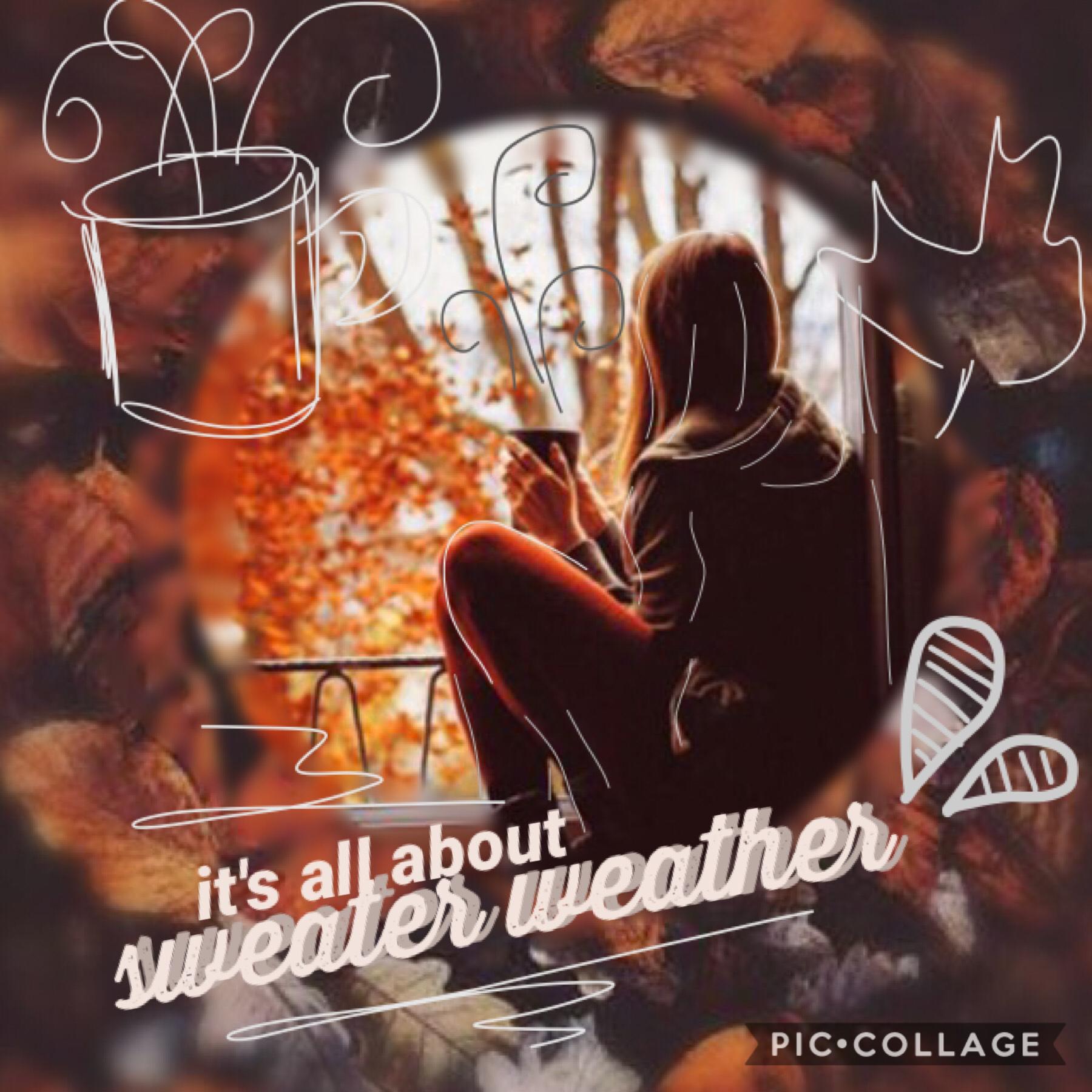 tap :c

so i tried to make one of those cool doodle collages.. and fAILED but i wILL tRY aGAIN
doing an autumn theme???🤔
qotd: pUmPkIn sPiCe YaY or nAy
aotd: YAY i loVe🧡not just lattes btwww 