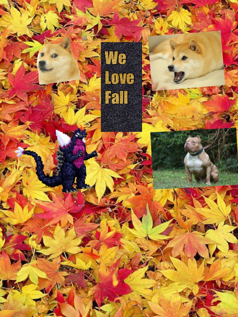 Fall is here and I am celebrating with this no templates used 



Byes 
Doge
