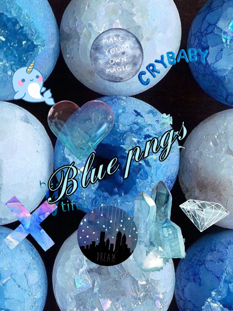 Blue pngs 