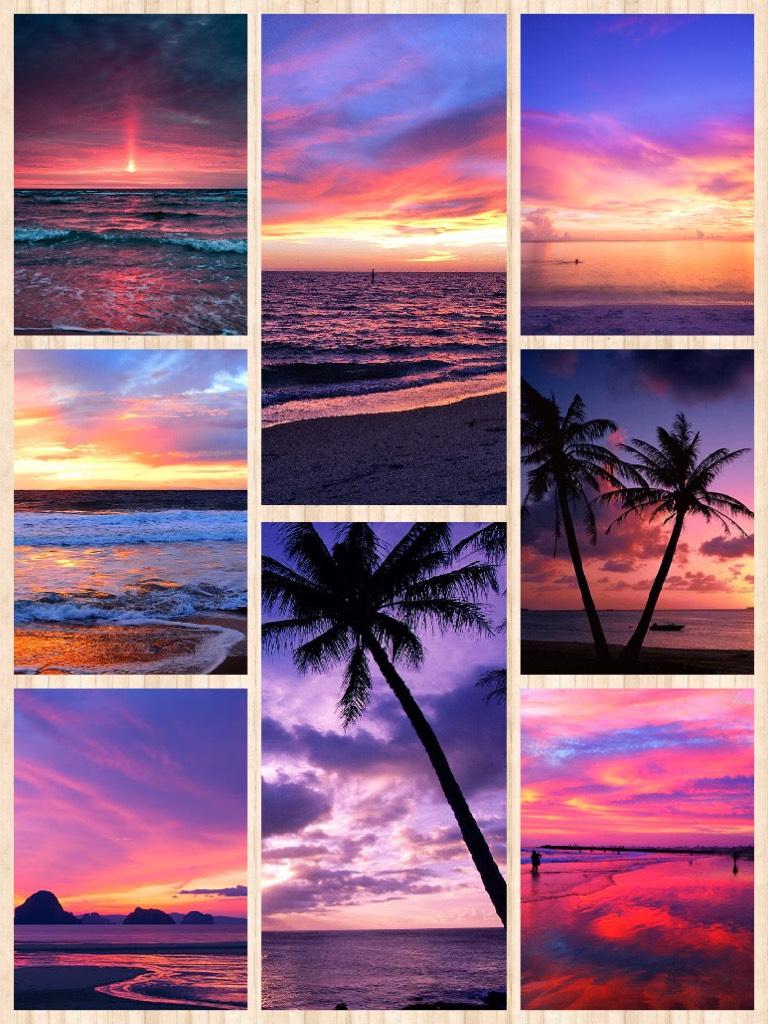 Sunset beach vibes

