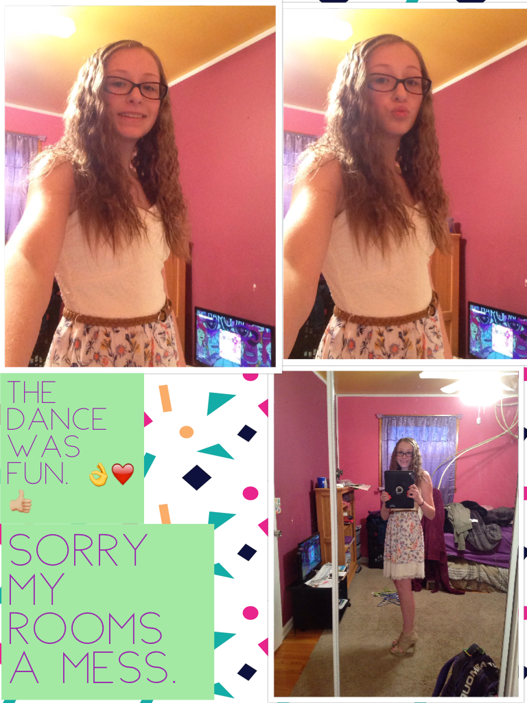 The dance was fun. 💃
