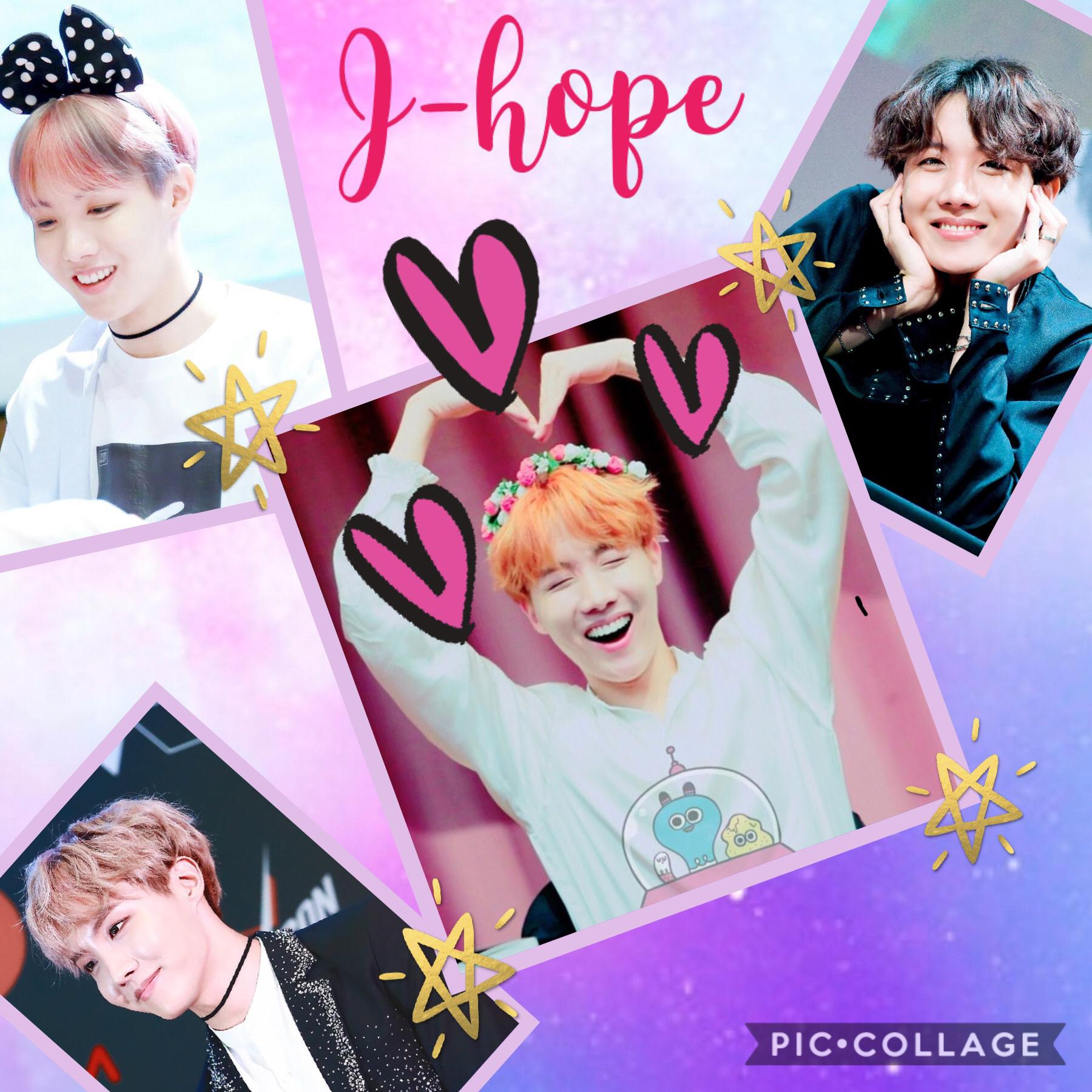 I made this for my best friend evey.   
                         💜J-HOPE💜