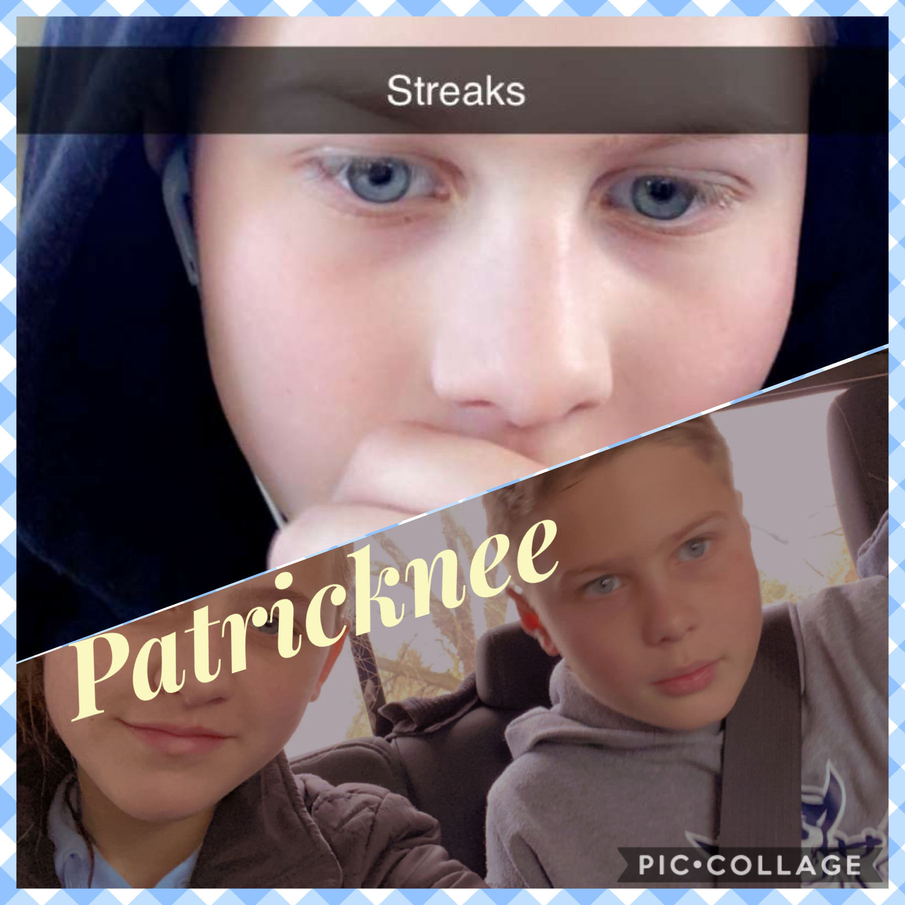 Hey guys my brother started a new account go show him love and follow him his name is above and here- Patricknee 

-Ava
