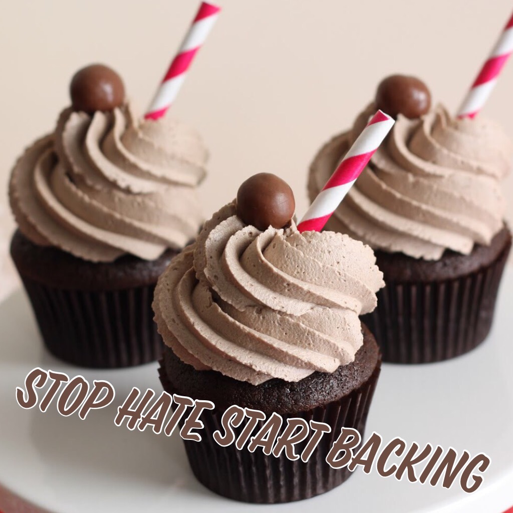 Stop hate start backing 