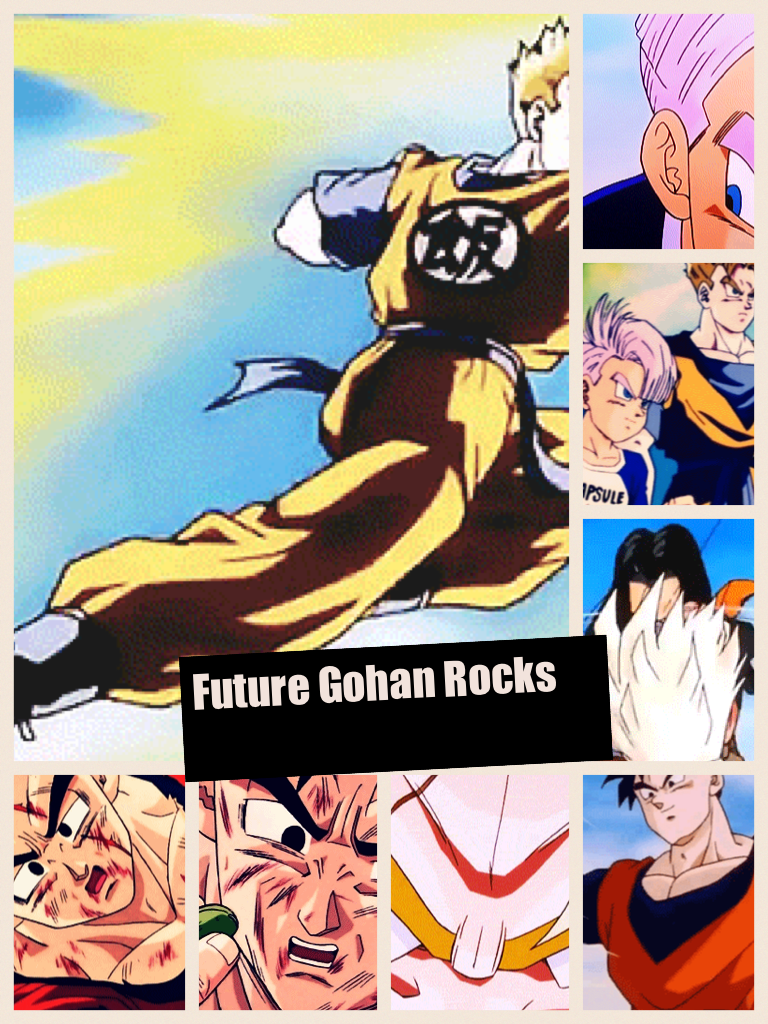 Future Gohan Rocks
