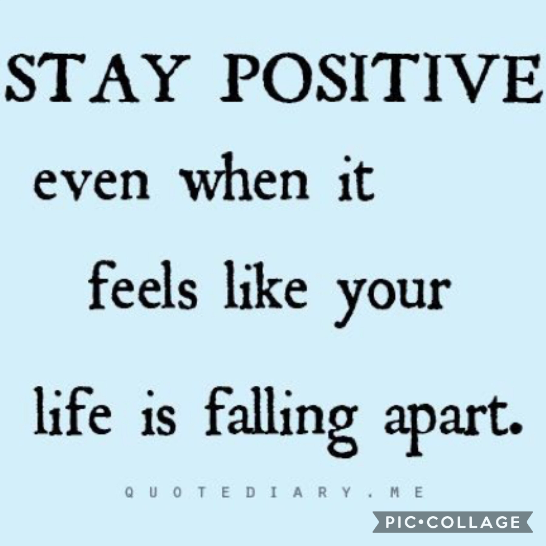  stay positive