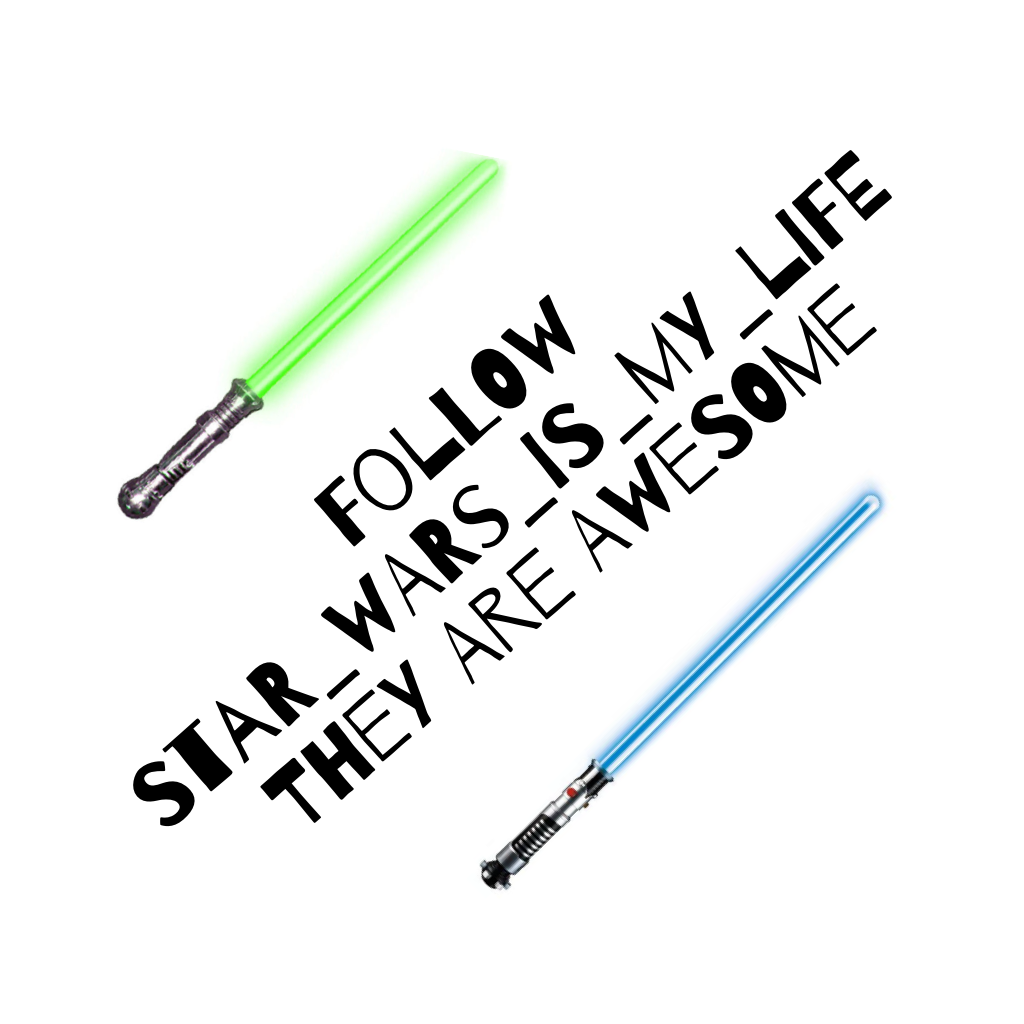Follow Star_Wars_Is_My_Life 
They are awesome 
