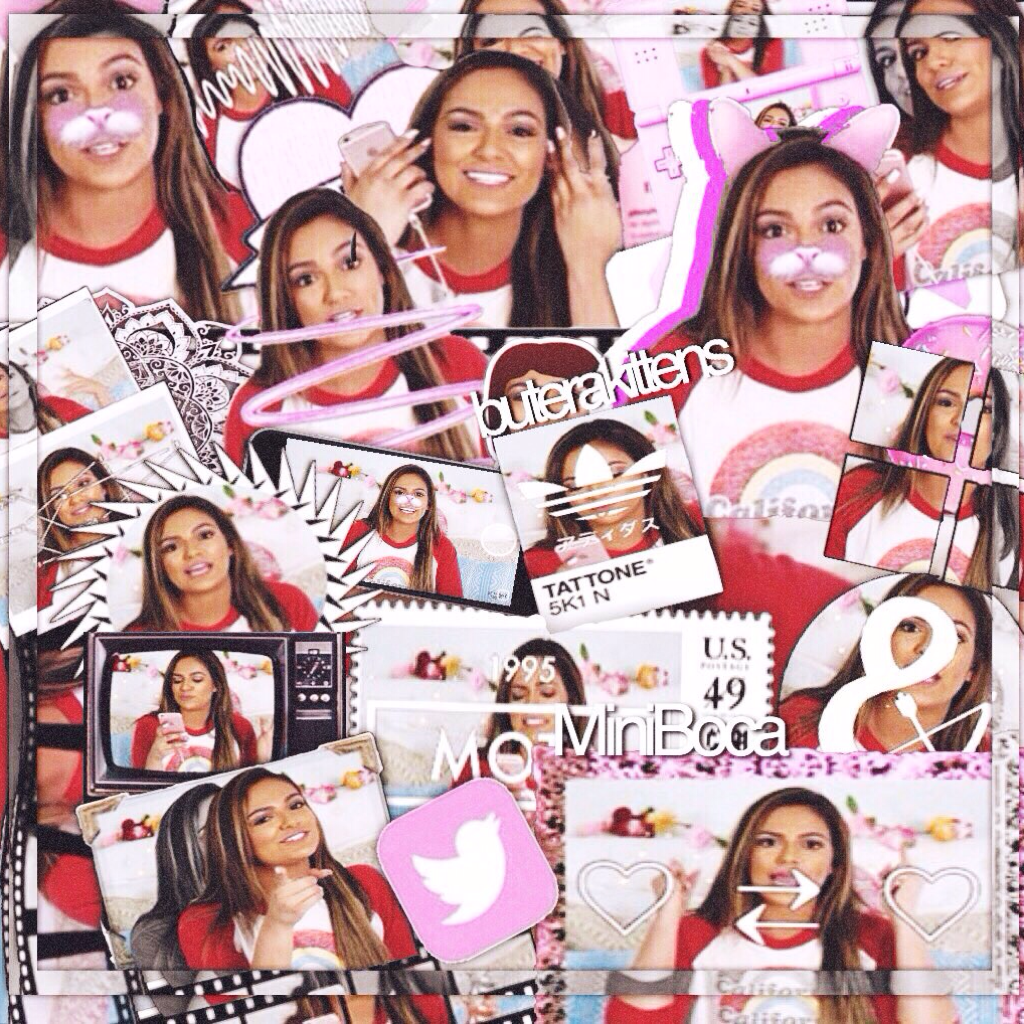 Tap here💗💖💕
  New edit, sorry I haven't posted a collage in a while.
Can you spot the mistake I made☺️ Collab with Miniboca 
Rate 1-10✨