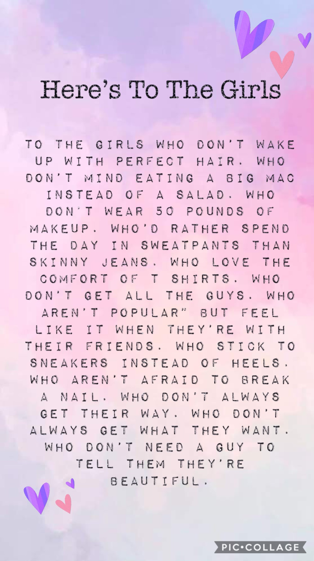 Every girl should read this 💕💕