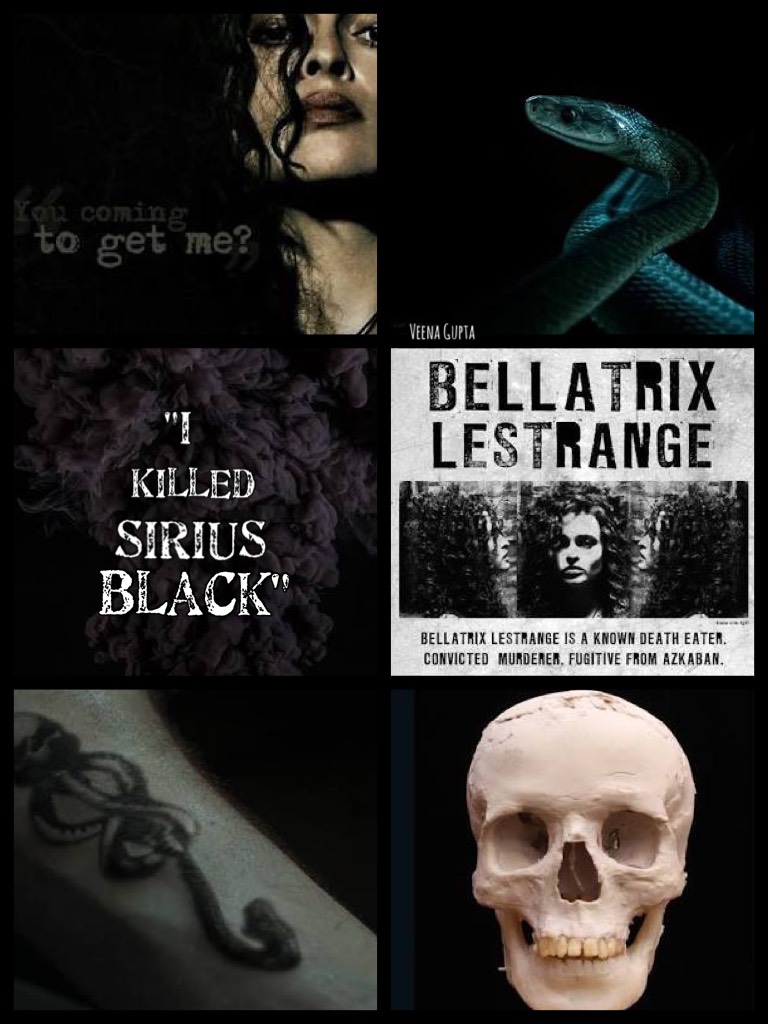 Made this on Bellatrix Lestrange for a contest on QuizUp. She is my favourite villain! Do you like it? Let me know by commenting and please give your suggestions, if any. 
BTW, follow me plz. I am new.

QuizUp ID: Veena Gupta