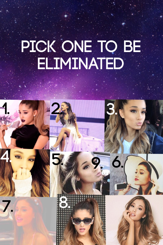 Pick one to be eliminated 