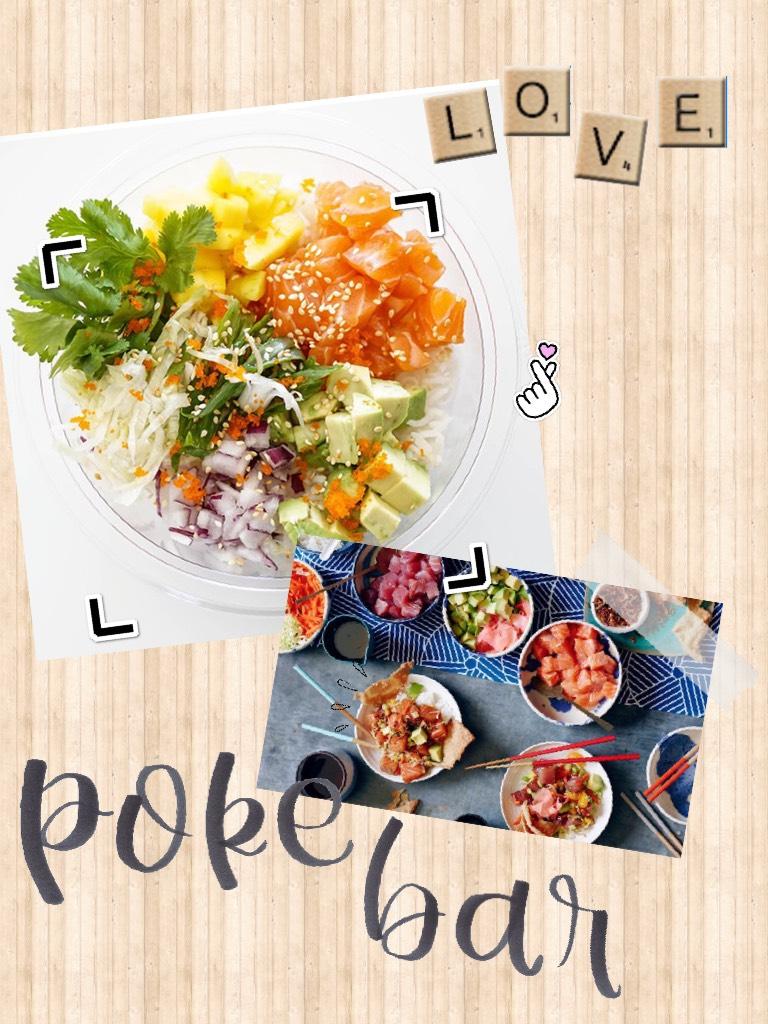 Poké Bar is so good! I don’t know if it’s available in all the states or internationally. If you can, try this place out