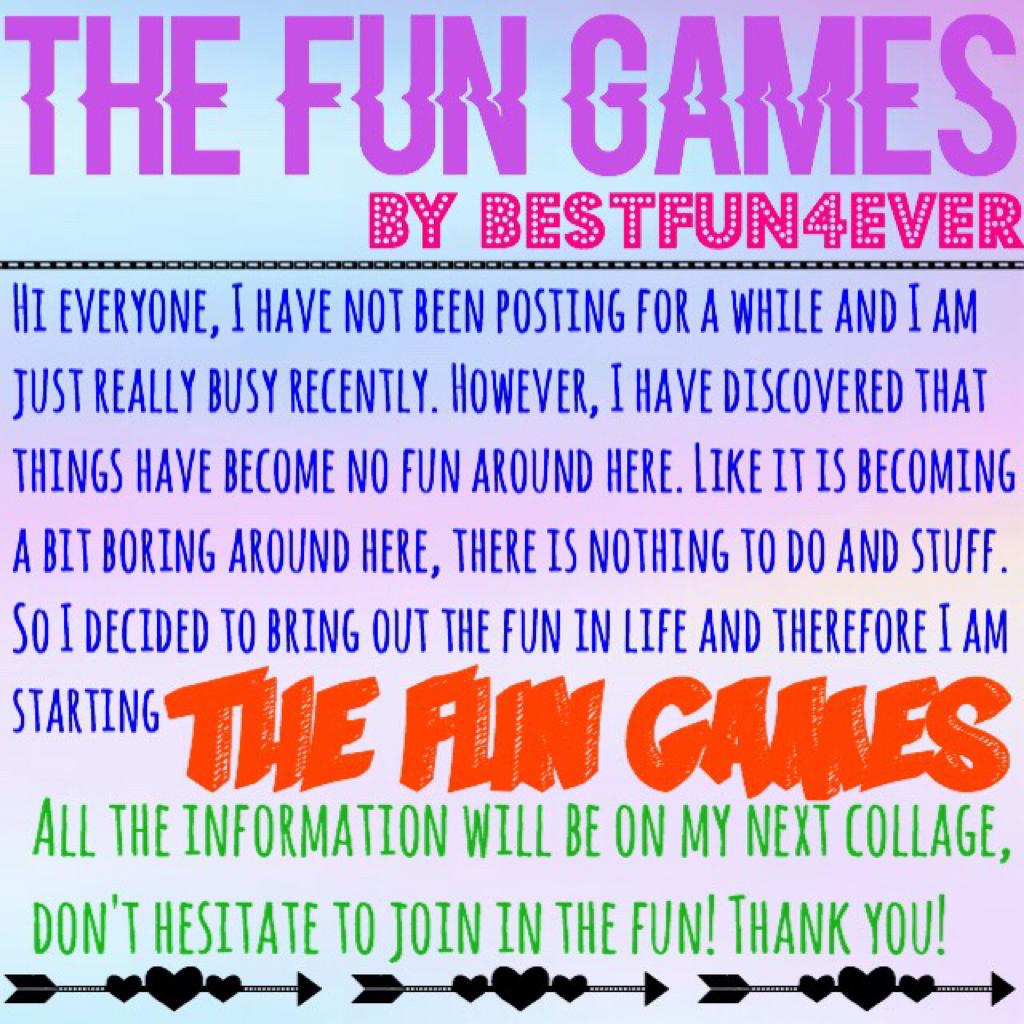 The Fun Games - Introduction 