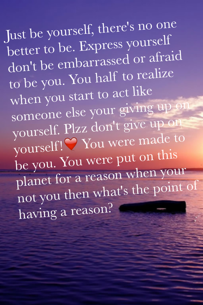 You have a reason! #makeadifference 