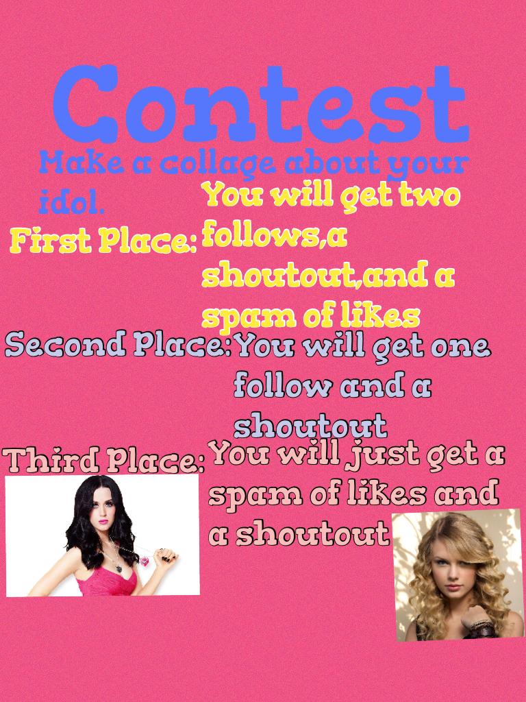 Contest for contesy page